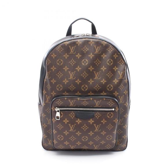 Louis Vuitton Josh Rucksack, PVC-Coated Canvas and Leather Monogram Macassar,... - Picture 1 of 8